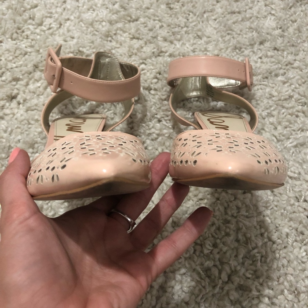 Sam Edelman Pink Pointy Toe Shoes Size 8 1/2 👠 - Picture 4 of 8